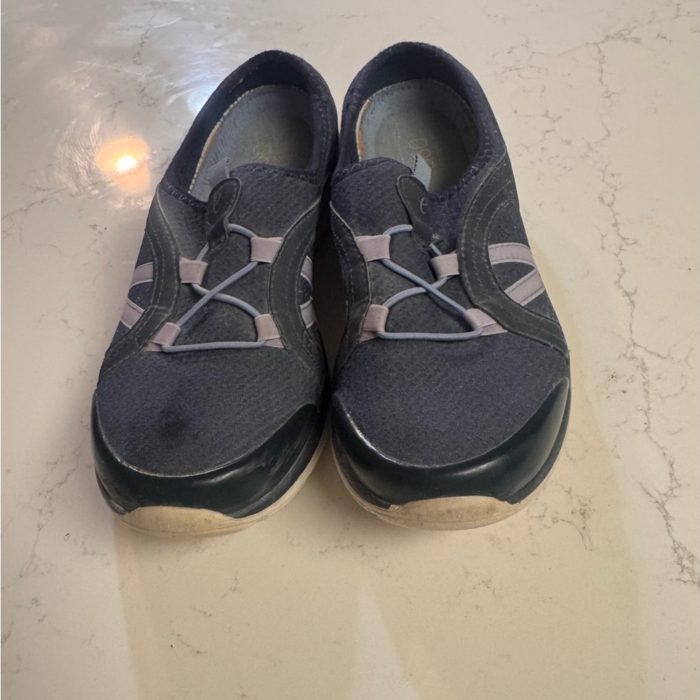 Easy Spirit e360 Slip On Comfort Shoes Navy Women’s Size 9